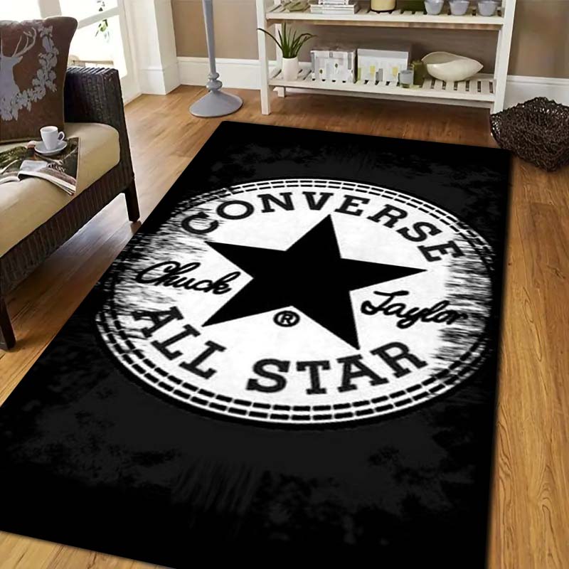 Commercial Printing Usa - C-Converse Soft Flannel Print Rug Anti