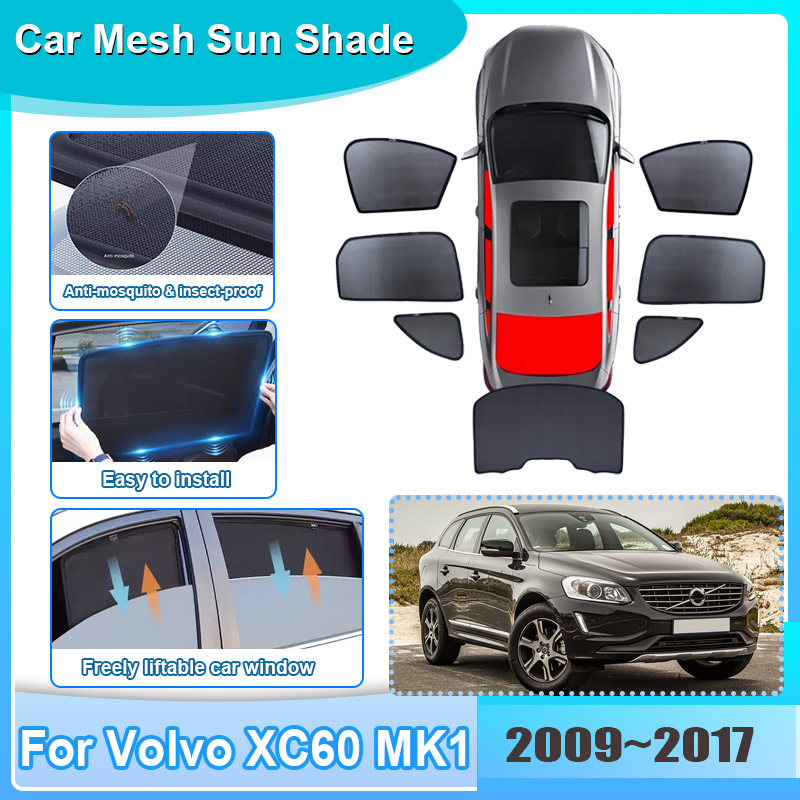 Screen Printing Frame Mesh - Car Window Sunshade For Volvo XC60