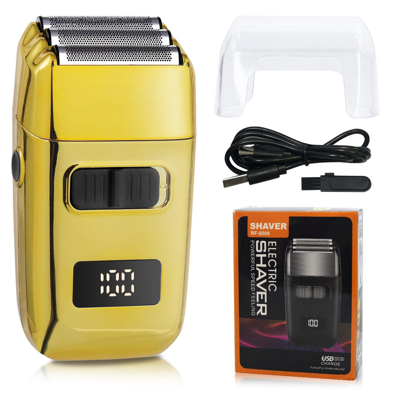 Screen Printing Frame Mesh - Electric Rechargeable Shaver for Men Home