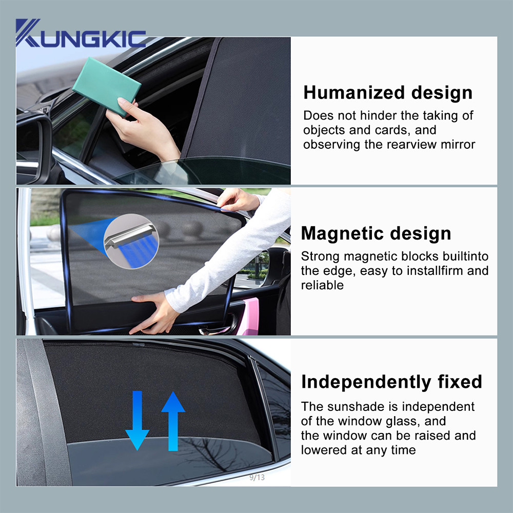 Custom Magnetic Car Window Sun - đánh giá và giá Screen Printing Frame Mesh