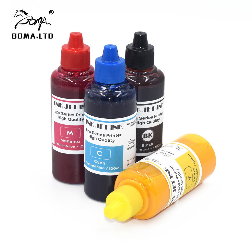 GC21 4*100Ml Thăng Hoa In Mực  - đánh giá và giá Sublimation Ink 100Ml