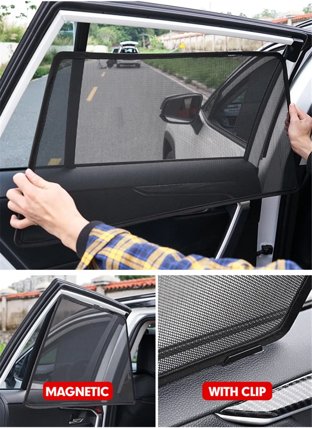 Custom Magnetic Car Window Sun - đánh giá và giá Screen Printing Frame Mesh