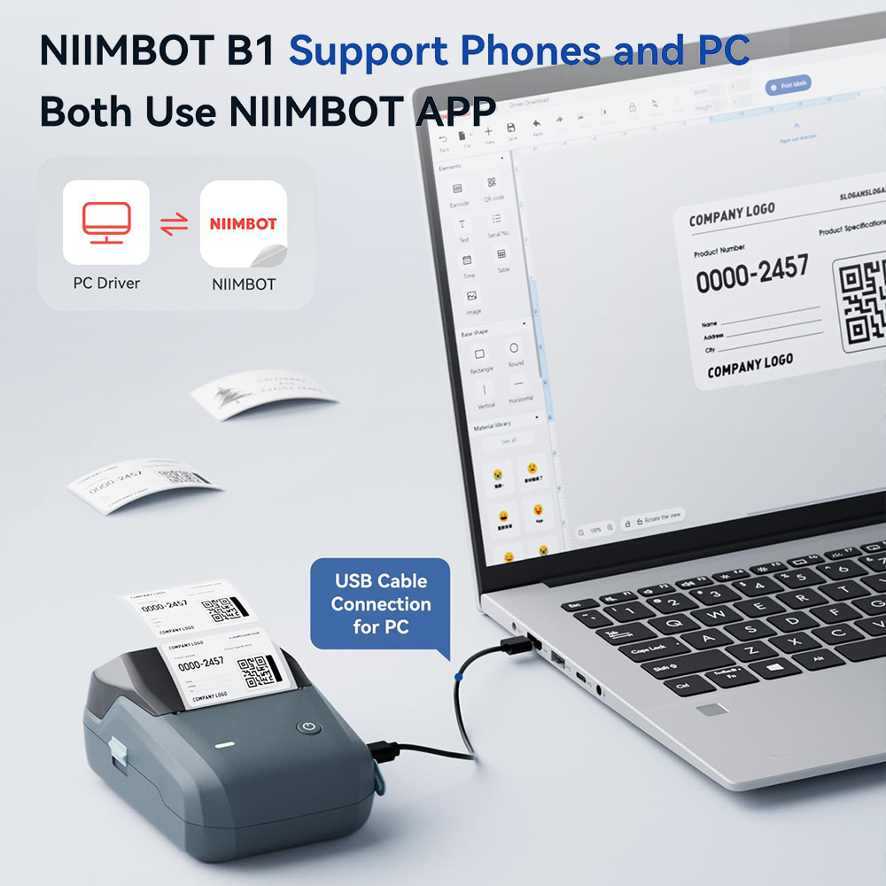 NIIMBOT B1 Portable Thermal Pr - đánh giá và giá Commercial Printing Network