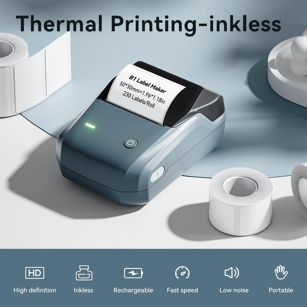 NIIMBOT B1 Portable Thermal Pr - đánh giá và giá Commercial Printing Network